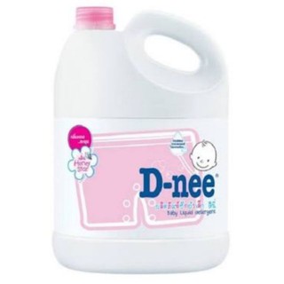 D-Nee ดีนี่ น้ำยาซักผ้าเด็ก กลิ่น Honey star สีชมพู ขนาด 3000ml/แกลลอน