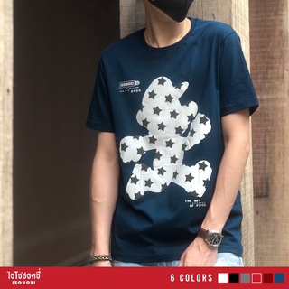 Unisex T-Shirt เสื้อยืดคอกลม แขนสั้น เสื้อยืดพิมพ์ลาย Mario ใส่ได้ทั้งผู้หญิง-ผู้ชาย/ รุ่น IA-074