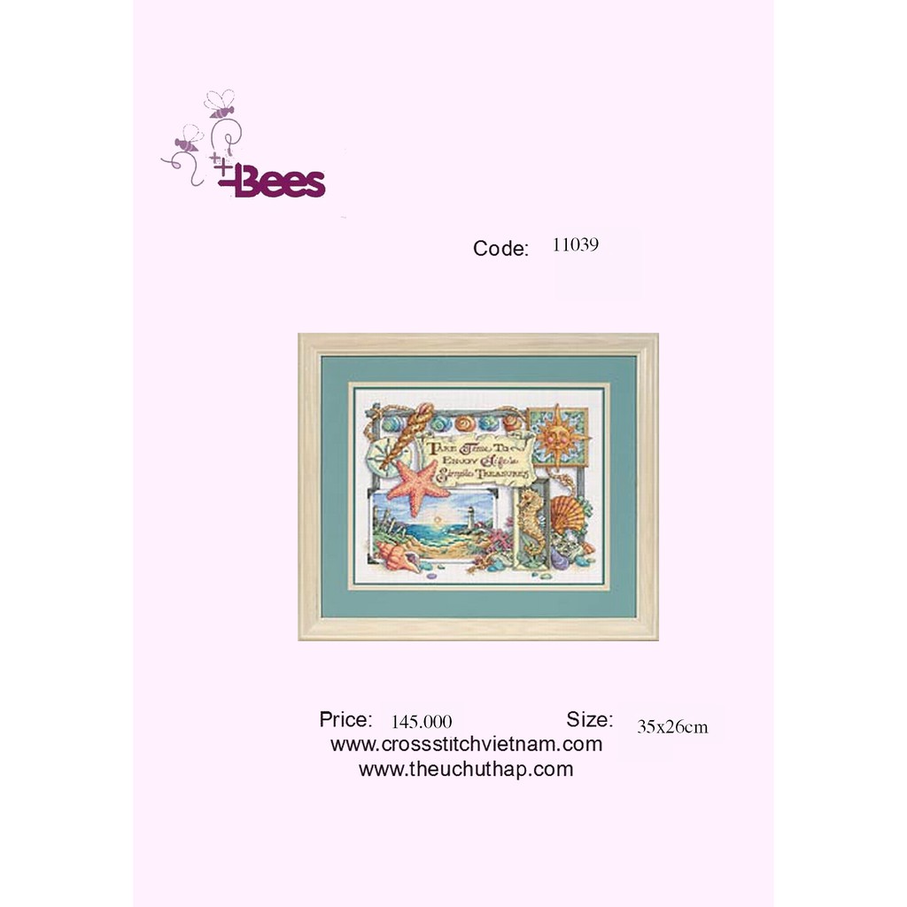 ลายปักครอสติช 11039*