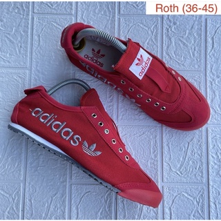 รองเท้าผ้าใบแบบสลิปออน ของAdidas  36-45