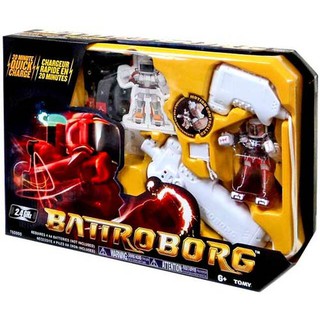 === SALE === หุ่นยนต์บังคับ BATTROBORG SINGLE PACK HUMANOID ROBOT RED FIGURE ของแท้จาก TOMY