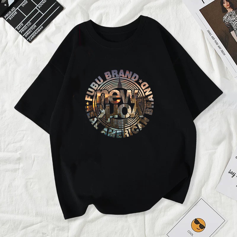 Cosco เสื้อยืดผู้หญิงสาวลายการ์ตูนน่ารัก#8898