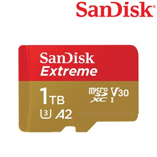 SanDisk Extreme microSD Card 1TB R/W 160/90mb/s (SDSQXA1_1T00_GN6MA) เมมโมรี่ การ์ด แซนดิส โดย Synnex ประกัน Lifetime ปี