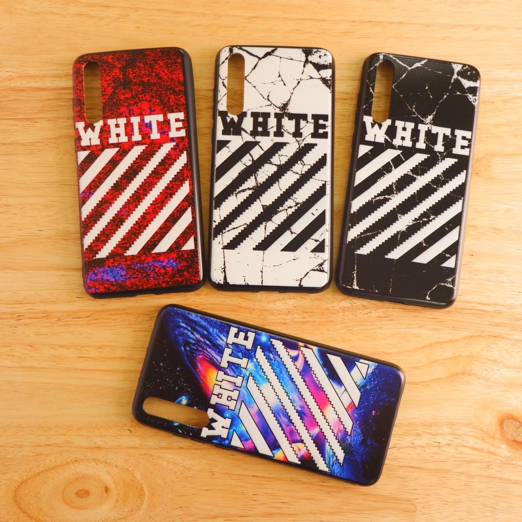 เคสลายเส้นนูน WHITE P20 plus  P20 pro