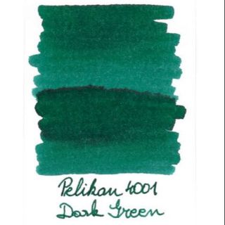 หมึก Pelikan 4001 สี Dark Green ขนาดทดลอง 4 ml