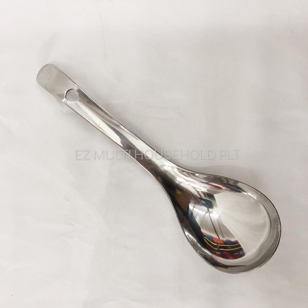 9" เหล็กสแตนเลส MINI SOUP LADLE/ เข็มข้าว/ SENDUK NASI/ SENDUK CURRY