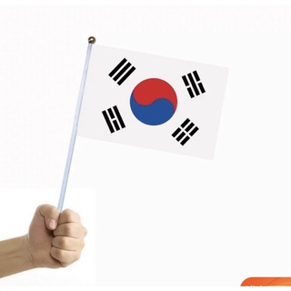 ธงชาติเกาหลี ธงโบก ธงชาติเกาหลีขนาดเล็ก แพค 5 ชิ้น Korean flag