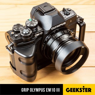 เคสกล้อง Grip กริป OLYMPUS EM10 III L-Plate ( LB-EM10 mk3 / OMD E-M10 3 / lplate )