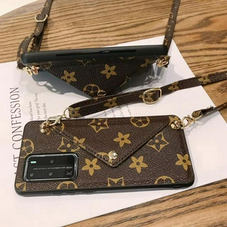 เคสโทรศัพท์มือถือหนัง พร้อมช่องใส่บัตร หรูหรา สําหรับ Huawei P40PRO P30 P40 MATE 30 PRO NOVA 7 PRO