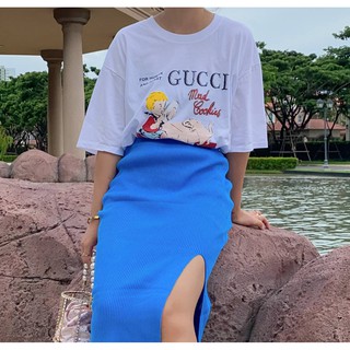 PWW พร้อมส่ง!! เสื้อยืด สกรีน GUCCI (585)