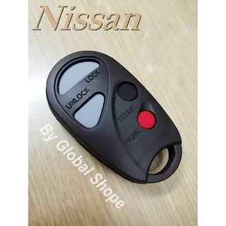 กรอบกุญแจรีโมท Nissan Neo,Frontier,Cefiro Key A32 A33 นิสสัน แบบ 4 ปุ่ม [ พร้อมส่ง ]