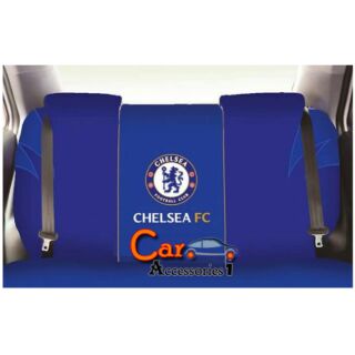 ลิขสิทธิ์แท้ 100% พร้อมส่ง! หุ้มเบาะหลังเชลซี Chelsea สำหรับเก๋งทั่วไป Sedan