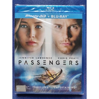 Blu-ray **แท้** (3D+2D) : Passengers/ พาสเซนเจอร์ คู่โดยสารพันล้านไมล์// มีเสียงไทย มีซับไทย