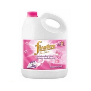 น้ำยารีดผ้าเรียบ ไฟน์ไลน์ สีชมพู ขนาด 3000 มล. / 3L  Pleasure Pink Fabric Starch