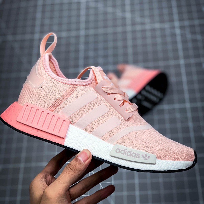 adidas gazelle silver green womens ADIDAS NMD R1 Vapour Pink/Light Onix (BY3059) – Prime main image 1
