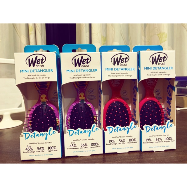 Wet brush MINI detangler brush