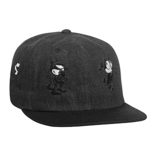 SLUM LTD - HUF FELIX DOING THINGS 6 PANEL Black