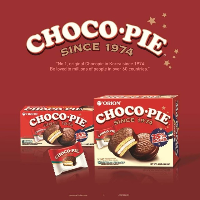 โอริออนช็อกโกพาย Orion Choco Pie 16 กล่อง Chocopie