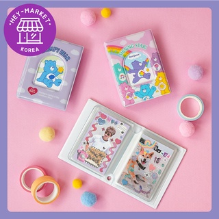 [DAISO Korea] CareBears อัลบั้มรูปโพลารอยด์ (20 หน้า / 40 ที่ใส่) / หมีแคร์แบร์ / กระเป๋าตกแต่งโพลารอยด์ / สมุดสะสม / โปแล็กกู / โพลารอยด์เดคโค / โพคา