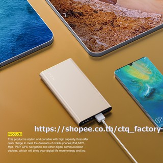 Power bank 20,000mAh รุ่นC158 ยี่ห้อPZX งานพรีเมี่ม แบตอึดทน บางเฉียบ ล้ำหน้ากว่ารุ่นอื่น20,000mAh รุ่นC158 ยี่ห้อPZX งา