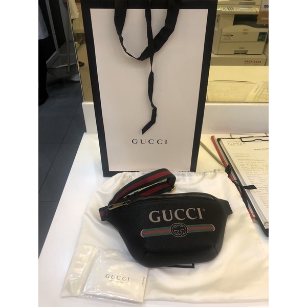 กระเป๋า Gucci Belt Bag Black แท้ 100%