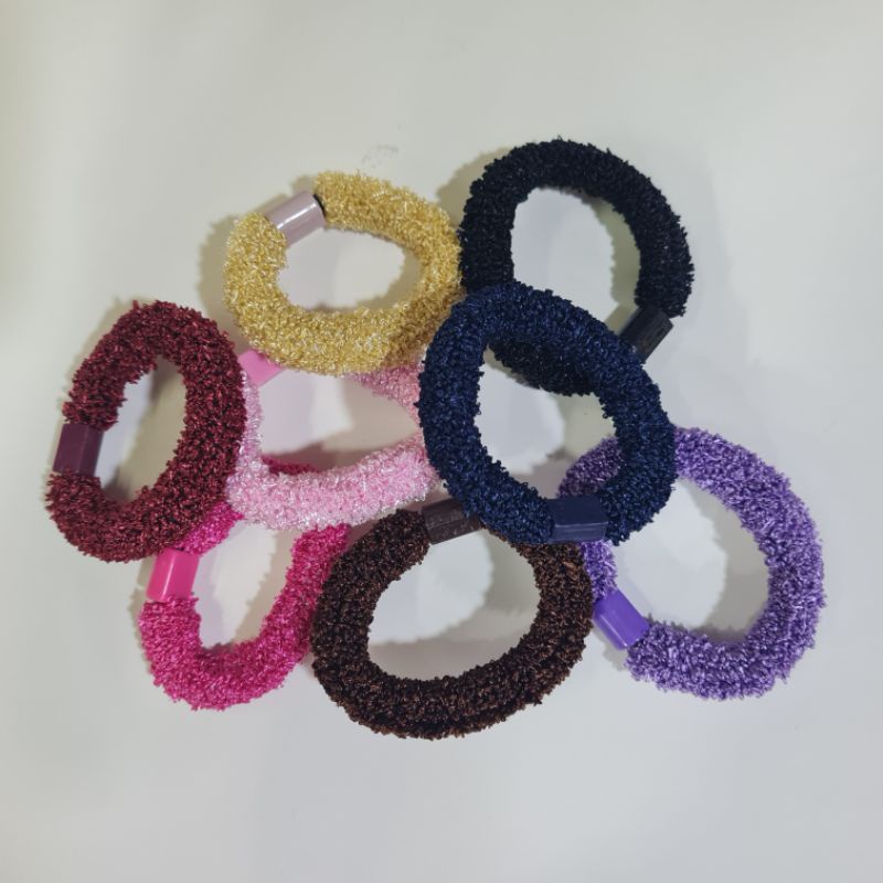 พร้อมส่ง ยางมัดผมเส้นเล็ก หลากสี