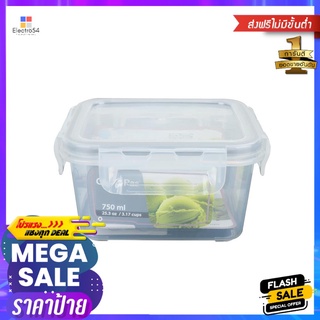 กล่องอาหาร CLIP PAC TOUCH 0.75 ลิตรFOOD CONTAINER CLIP PAC TOUCH 0.75L CLEAR