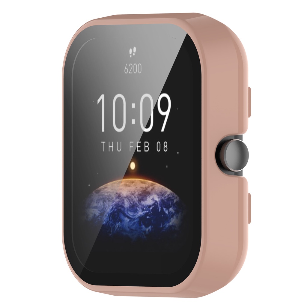 เคสกระจกนิรภัย PC แบบแข็ง ป้องกันหน้าจอ สําหรับ Huami Amazfit Bip 3 Bip3 Pro Smart Watch ราคา ถูกที่สุด ดีลบีเคเค แกลเลอรีภาพที่ 9