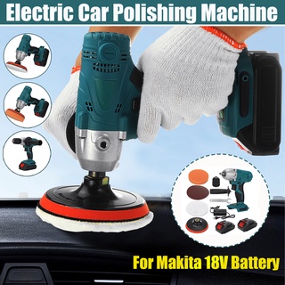 2800 Rpm ชุดสว่านขัดไร้สาย 5 นิ้ว 2 IN 1 สําหรับแบตเตอรี่ Makita 18V