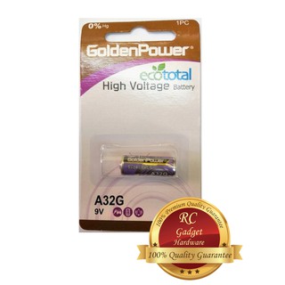 ถ่าน Golden Power เบอร์ A32G เบอร์ 29A , A29, 25A, C5, L822, EL822, EL-822 ของแท้100%