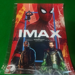 โปสเตอร์ imax spiderman แท้ major สไปร์เดอร์แมน