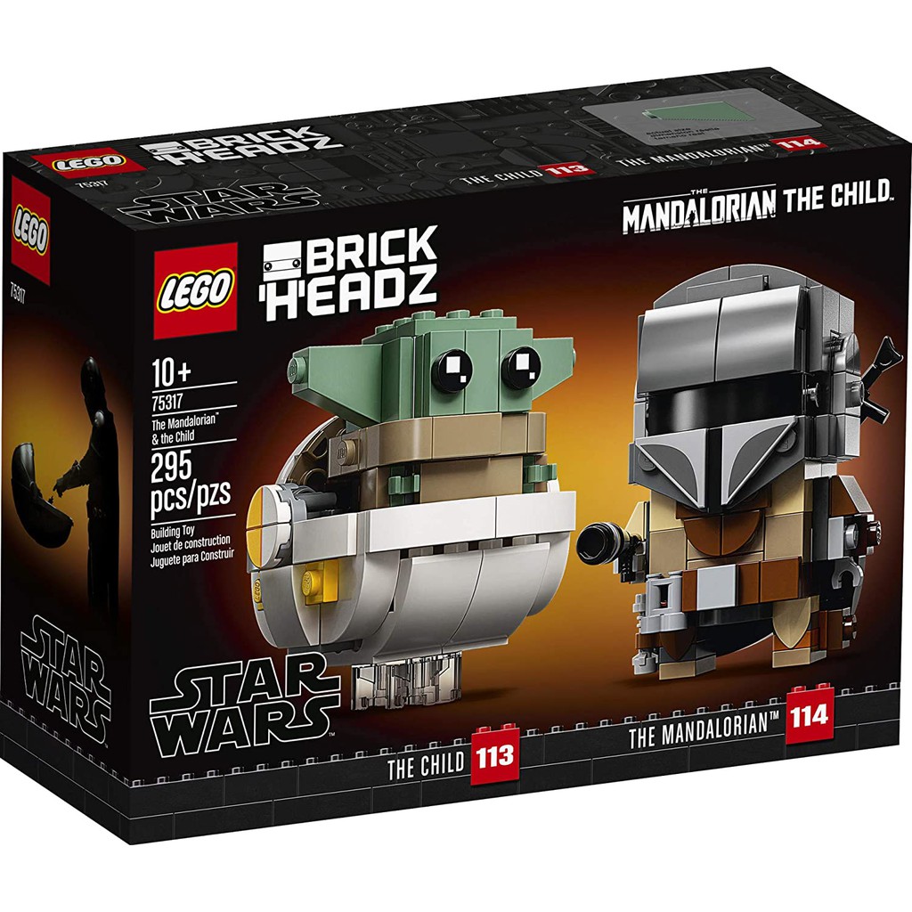 LEGO BrickHeadz Star Wars The Mandalorian & The Child 75317