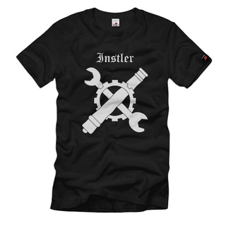 tshirtเสื้อยืดคอกลมฤดูร้อนเสื้อยืด ผ้าฝ้าย พิมพ์ลาย Instbtl repair battalion badge beret Real force สําหรับผู้ชาย เหมาะก