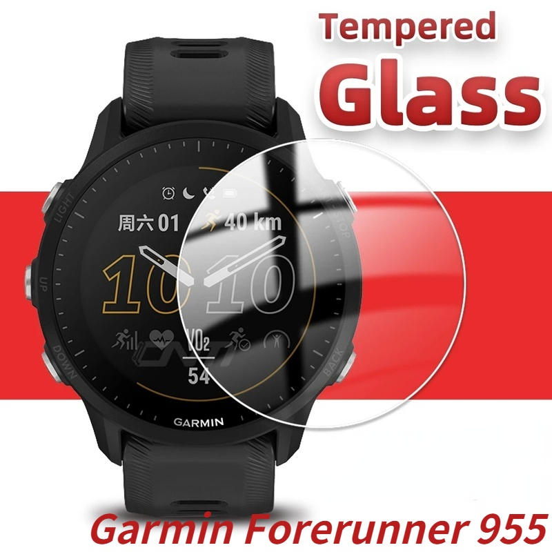ฟิล์มกระจกนิรภัยกันรอยหน้าจอ สําหรับ Garmin Forerunner 955 Smart Watch