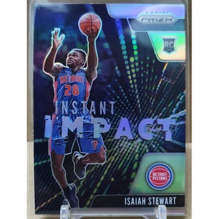 2021 Panini Prizm Instant Impact Isiah Stewart Silver Prizm RC