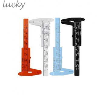 LUCKY~Vernier Caliper Double Rule Double Scale Multi Function Plastic Sliding#Ready Stock