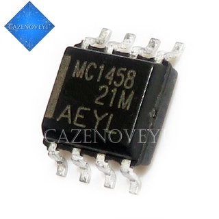 มีสินค้า วงจรรวม SOP-8 MC1458DR MC1458D MC1458 50 ชิ้น