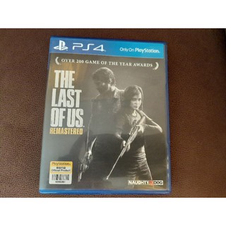 แผ่นเกมส์ ps4 มือสอง The  last of us