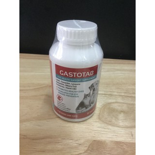 GASTOTAB  อาหารเสริมบำรุงสายตา จอประสาทตา ป้องกันสายตาเสื่อมสำหรับสุนัขและแมว 30 เม็ด