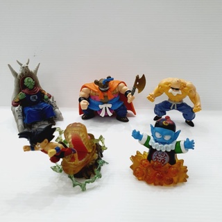 RARE Dragonball Z Gashapon Set of 5 Action Figure No Brand ดราก้อนบอลแซท Complete Picolo Goku