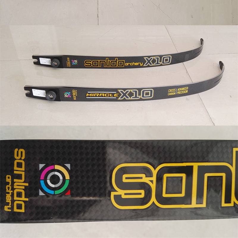 Sanlida-Extremities Miracle X10 ILF, 16-46 LBS, Carbon Fiber and Graphit Foam, High End, ILF Recurve