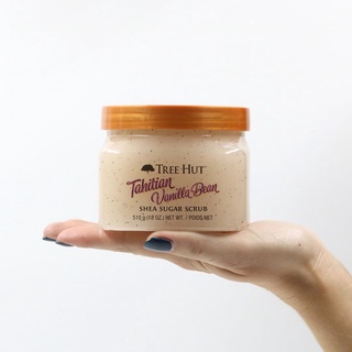 Tree Hut Tahitian Vanilla Bean Shea Sugar Scrub สครับน้ำตาล ขัดผิว สูตรทาฮิเชียน วานิลลา บีน (510g)