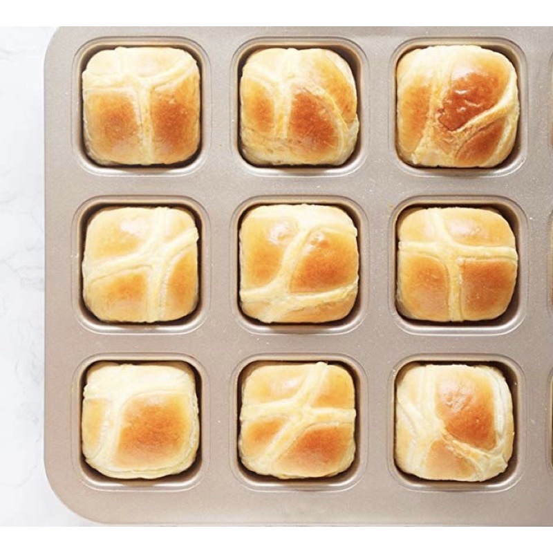 SQUARE MUFFIN/BREAD TRAY (พรีเมี่ยม)
