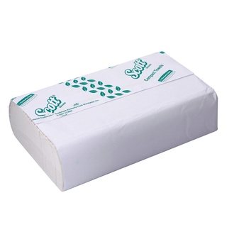 กระดาษเช็ดมือ (แพ็ค 160 แผ่น) สก๊อตต์ Compact กระดาษทิชชู Paper Towels (160 sheets/pack) Scott Compact