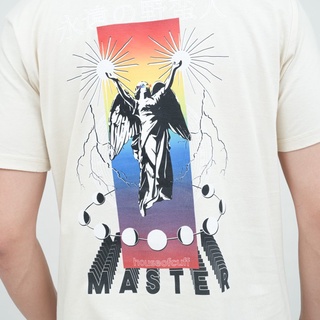 Houseofcuff เสื้อยืด Kaos Krem Motif Master มีไซซ์ S - 4XL