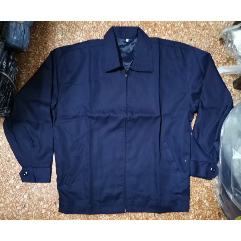 เสื้อแจ็กเก็ต​ผ้าค้อม​ซับด้านในผ้ามัน​ ใส่ขับมอไซด์​ แมสเซนเจอร์​