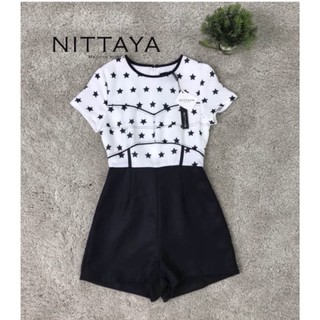 jumpsuit ป้าย nittaya size m