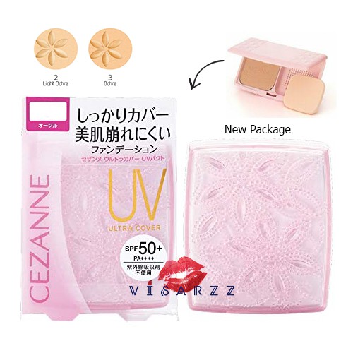 Cezanne UV Foundation EX Plus / Ultra Cover UV Foundation / UV Foundation EX Premium / UV Clear Face Powder