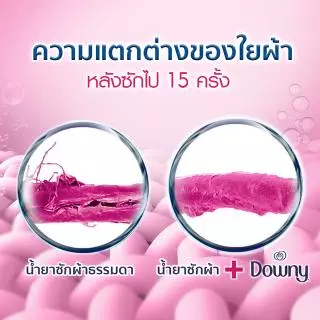 Downy ดาวน์นี่ น้ำยาปรับผ้านุ่ม กลิ่นสวนดอกไม้ผลิ แบบเติม 1 ลิตร Garden Bloom Fabric Softener Refill 1 L x2 ถุง