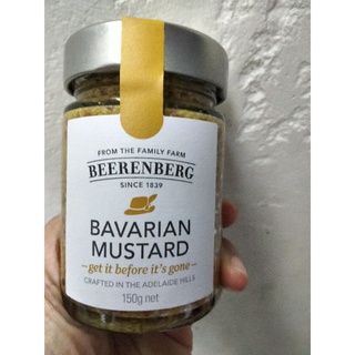 Beerenberg Bavarian Mustard มัสตาร์ด   ปรุงรส   บีเรนเบิร์ด 150g